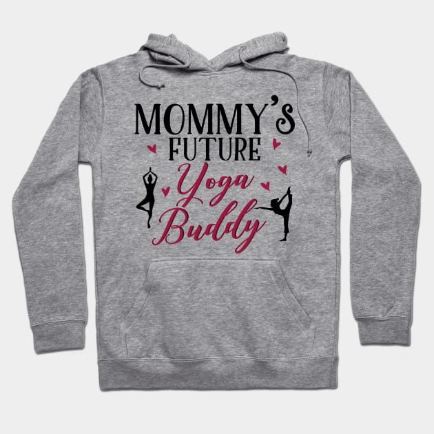 Yoga Mom Daughter Matching Gifts Hoodie by KsuAnn